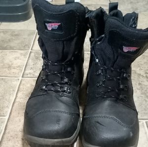redwing side zip boots